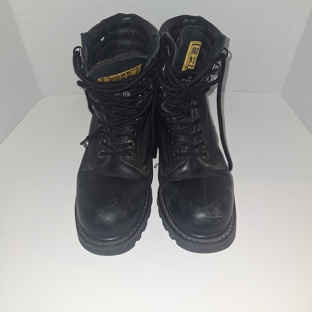 Rugged Black Men's Boots